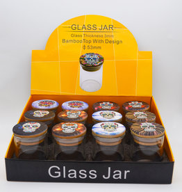SNS glass jars