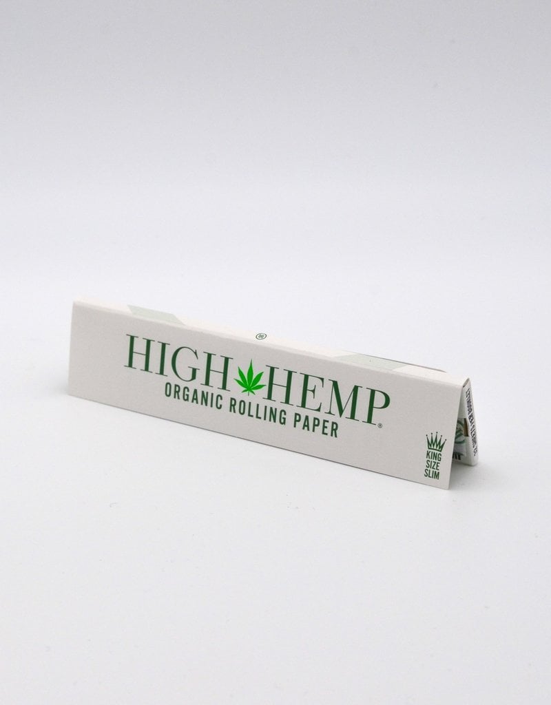high hemps High Hemp King Size Slim Organic Paper