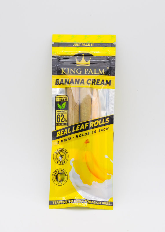 king palm King Palm Mini Banana Cream (2pk)