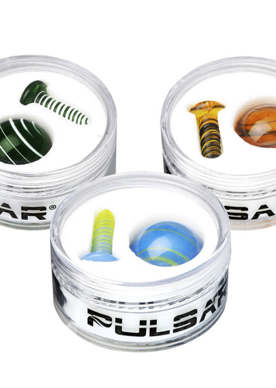 Pulsar Pulsar Terp Slurper Screw & Marble Set 2pc