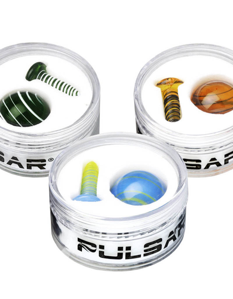 Pulsar Pulsar Terp Slurper Screw & Marble Set 2pc