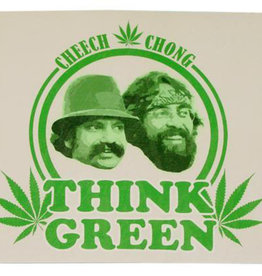Cheech & Chong Cheech&Chong "Think Green" Sticker