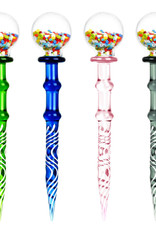 Gumball Glass Dab Tool - 5" | Colors Vary