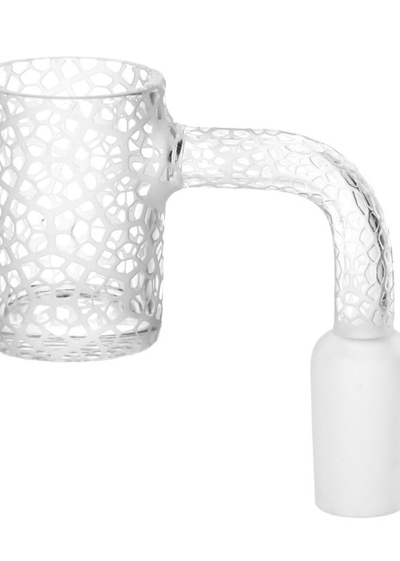 Pulsar Pulsar Cellular Mosaic Etched Quartz Banger 14mm Male