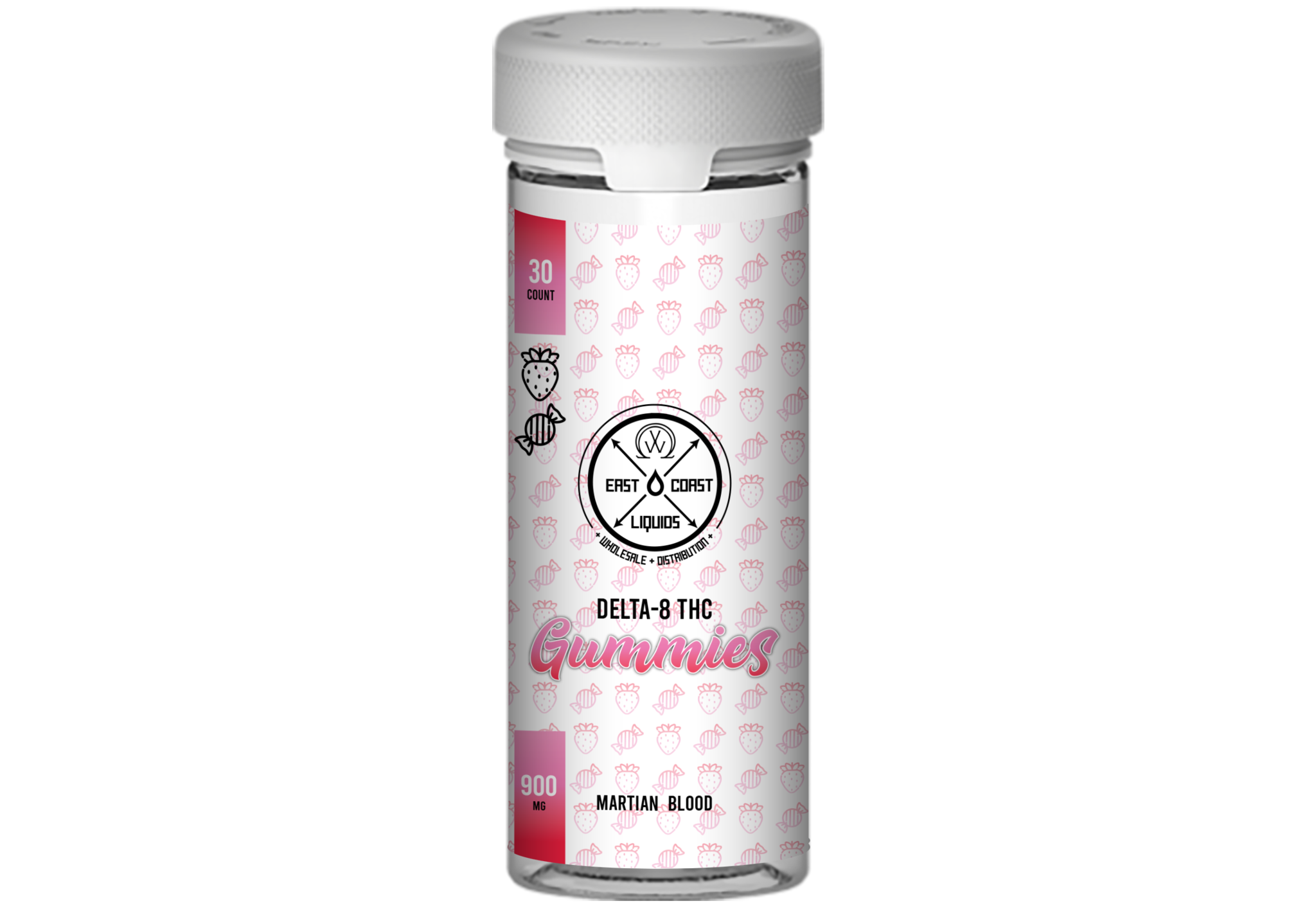 East Coast Delta8 Gummies 30ct Vapor