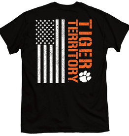 Clemson Clemson Tiger Territory Flag Shirt