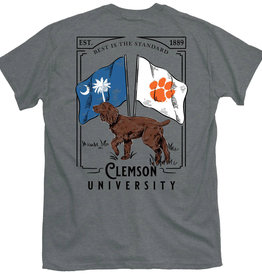 Clemson Clemson Boykin With Flags shirt