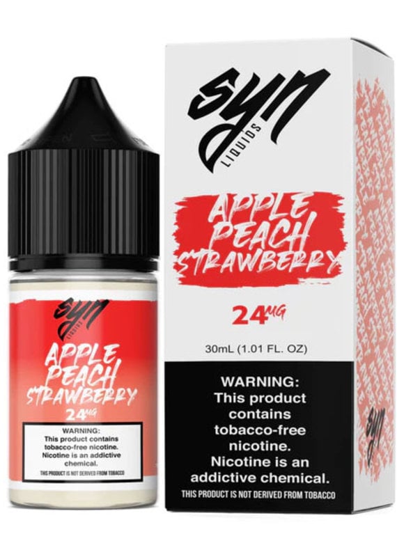 SYN Liquids SYN Apple Peach Strawberry Salt TFN