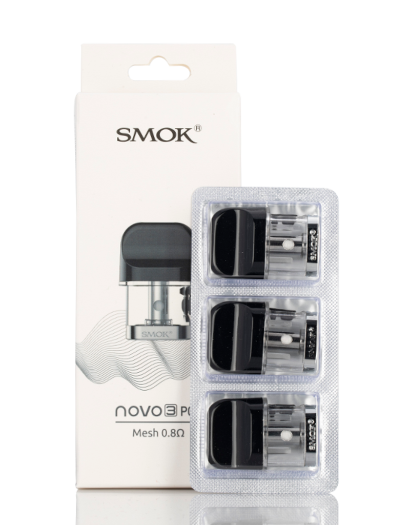 SMOK Smoktech Novo 3 Pod Mesh 3pk .8 ohm