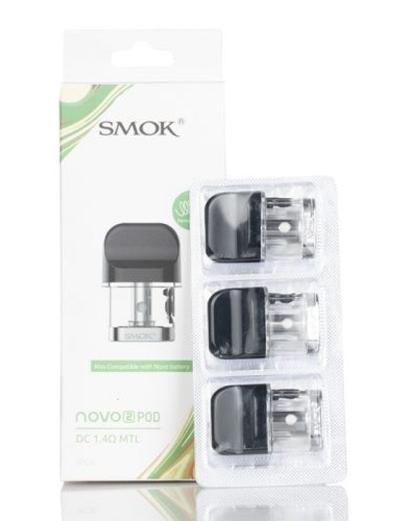 SMOK Smok Novo 2 Pods 1.4  mtl 3pk single