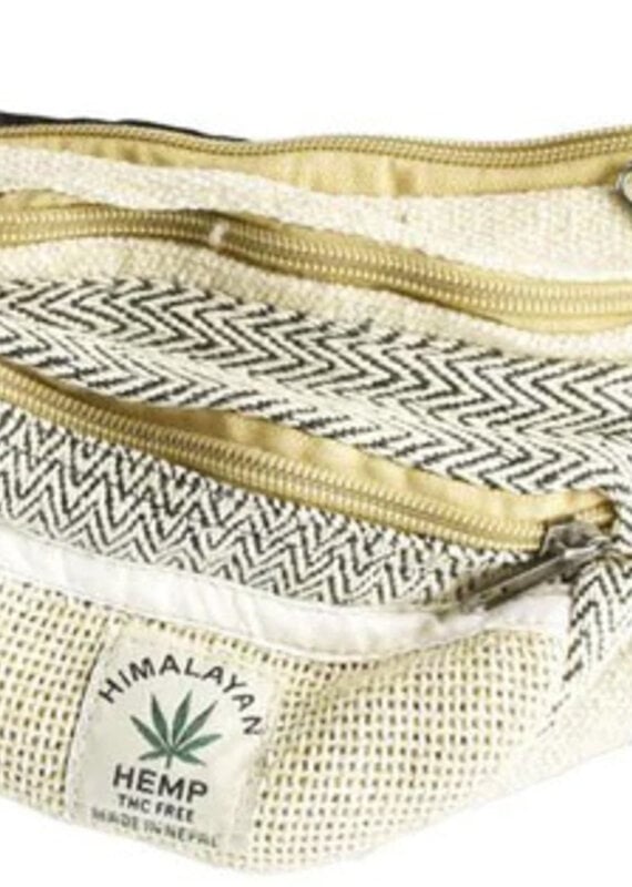 ThreadHead Himalayan Hemp Compartment Fanny Pack