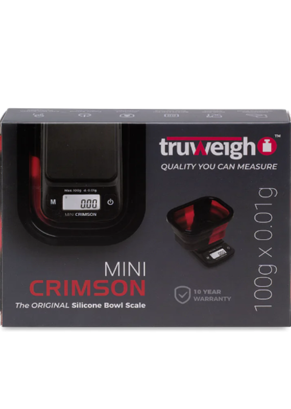 Truweigh Truweigh Mini Crimson Scale 100g x  0.01g