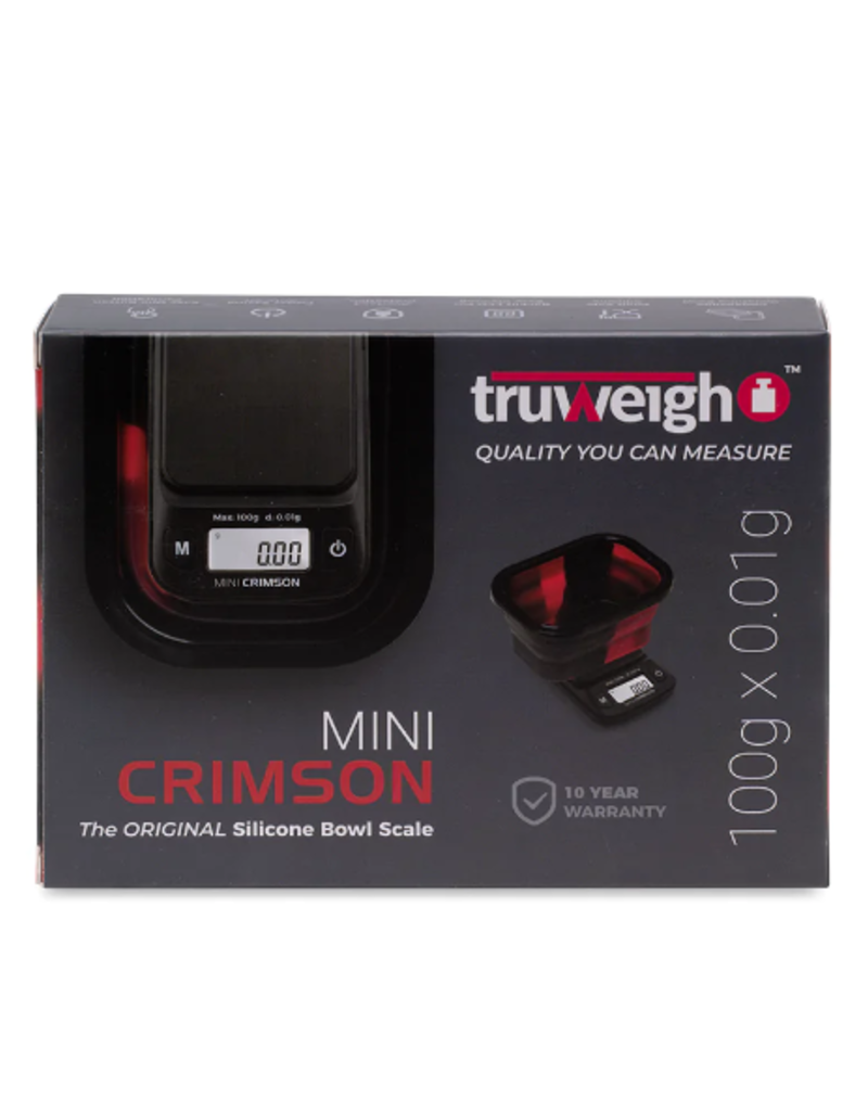 Truweigh Truweigh Mini Crimson Scale 100g x  0.01g