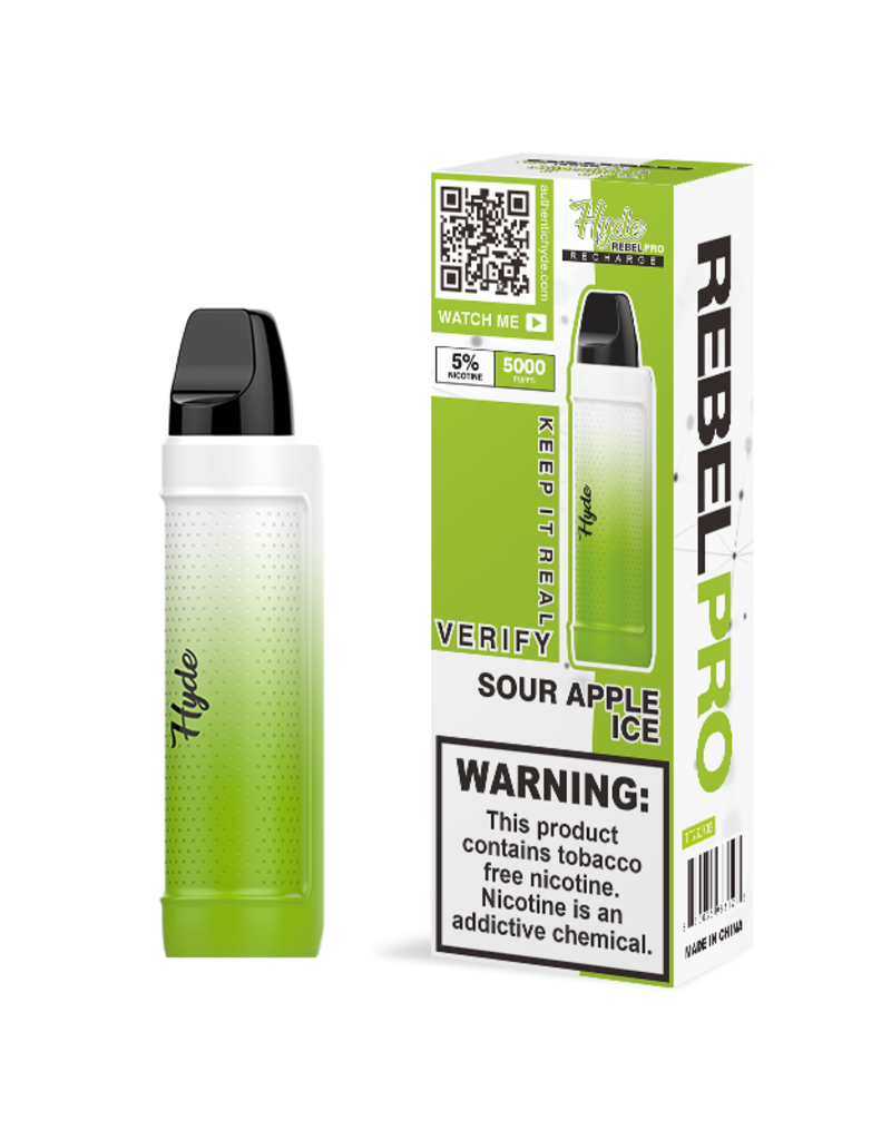 hyde Hyde Rebel Pro Recharge 5000 Puff