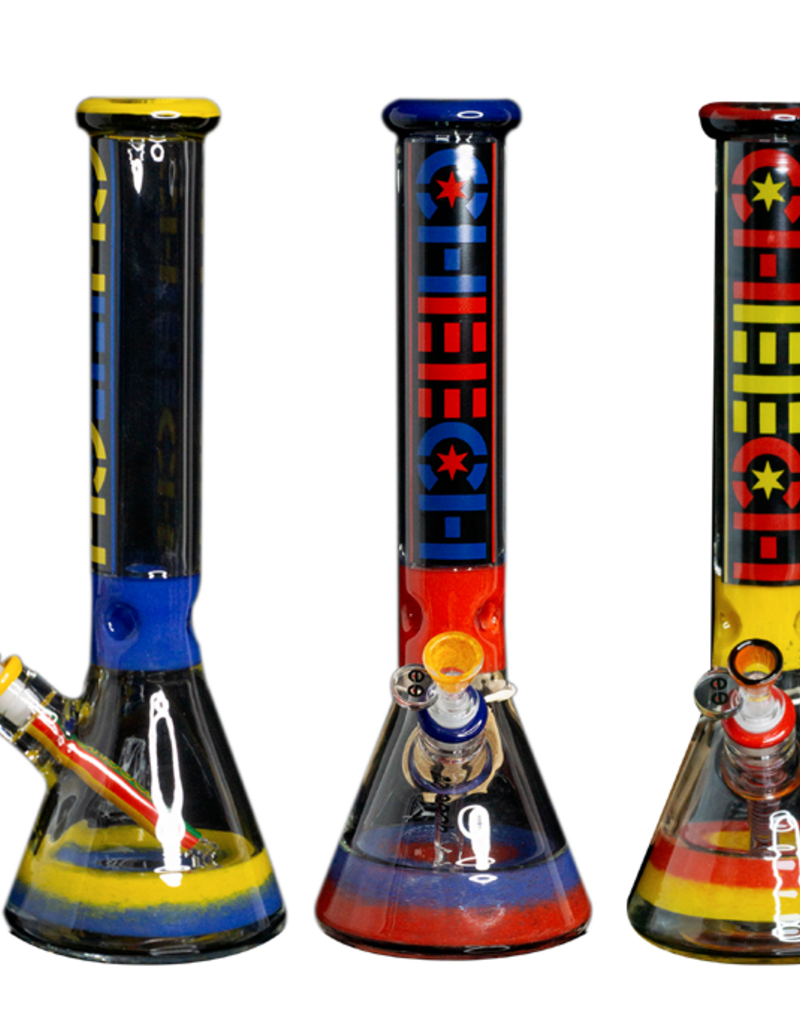 Cheech Cheech Take Me Back In Time Retro Beaker w/ Dab Pad