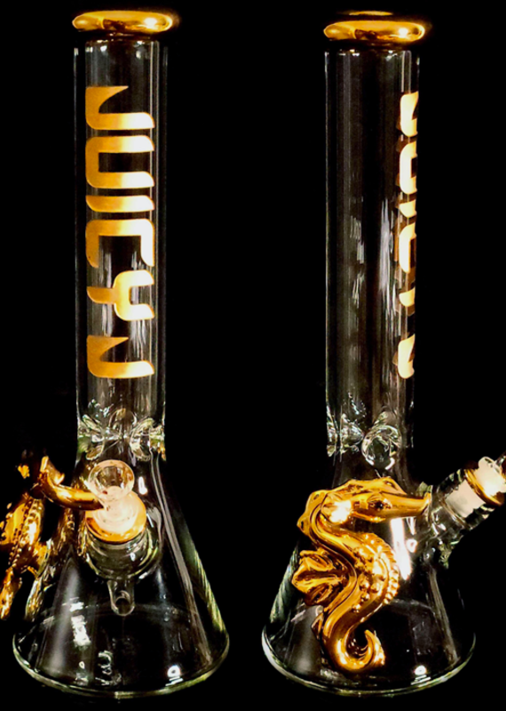 Juicy J Juicy J Golden Seahorse 15" Beaker