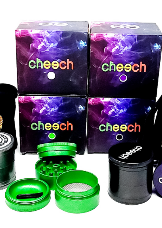 Cheech Cheech 53mm Non Stick Grinder w/ Pouch & Box