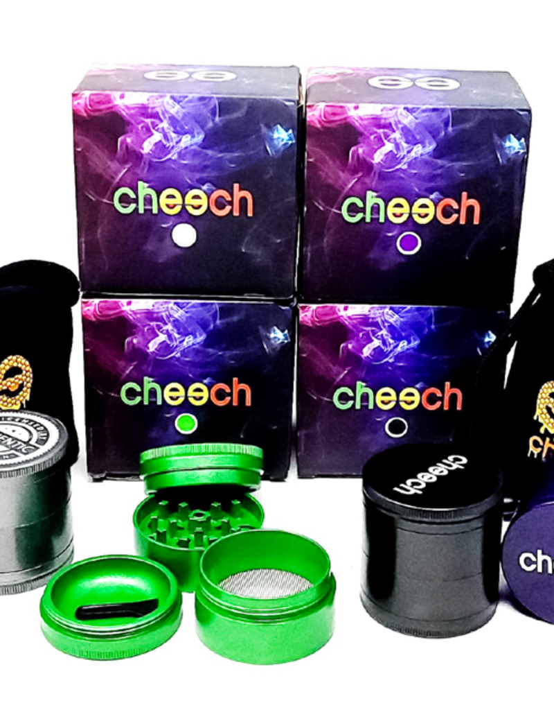 Cheech Cheech 53mm Non Stick Grinder w/ Pouch & Box