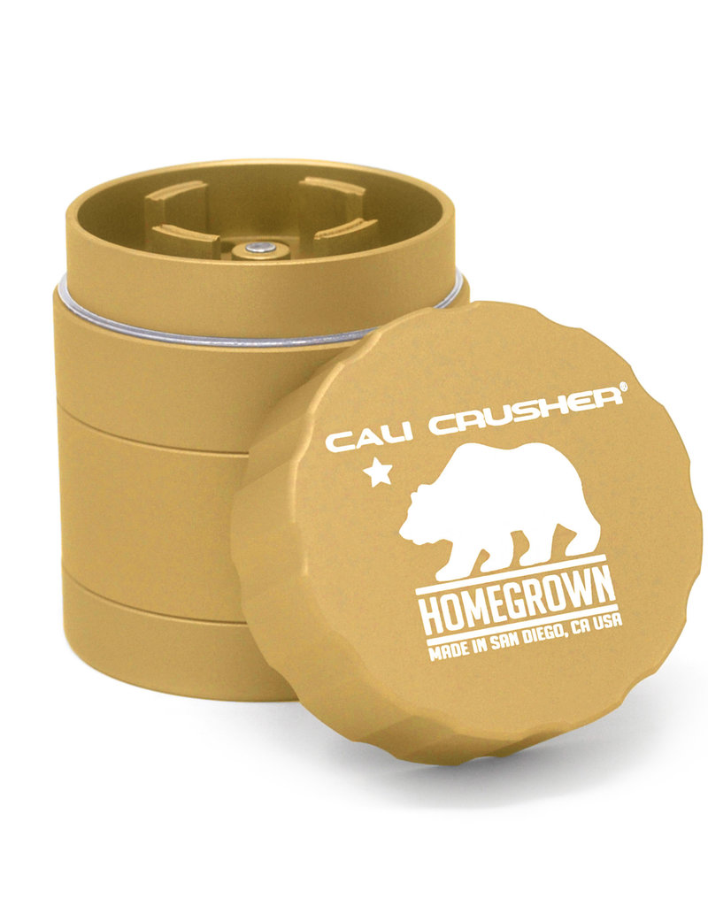 Cali Crusher Cali Crusher® Homegrown 2.35" 4 Piece Hard Top Herb Grinder -