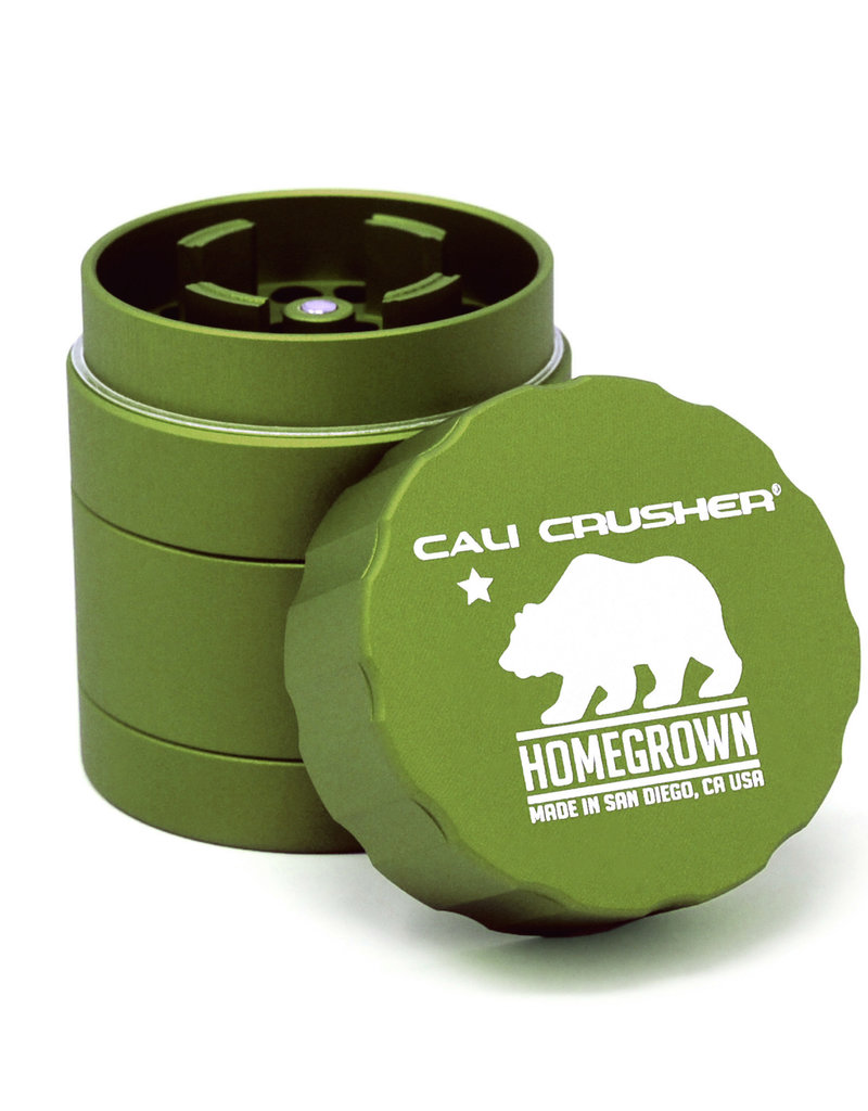 Cali Crusher Cali Crusher® Homegrown 2.35" 4 Piece Hard Top Herb Grinder -