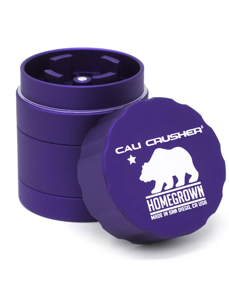 Cali Crusher Cali Crusher® Homegrown 2.35" 4 Piece Hard Top Herb Grinder -