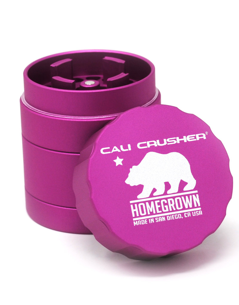 Cali Crusher Cali Crusher® Homegrown 2.35" 4 Piece Hard Top Herb Grinder -