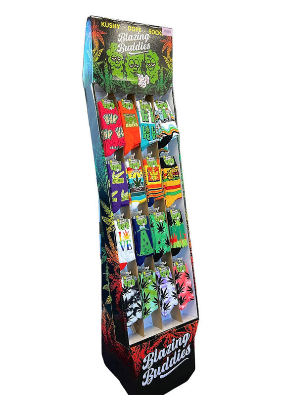 Blazing Buddies Sock Display