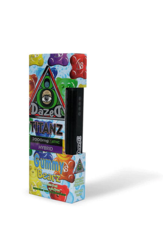 Dazed8 Dazed D8 Titanz 2g Disposable