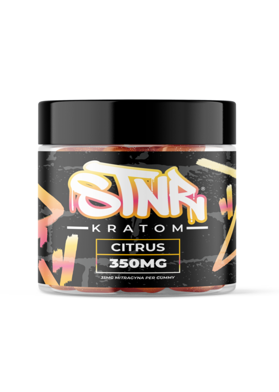 STNR Citrus 35mg Extra Strength Kratom Gummies(10ct)