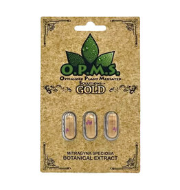 OPMS OPMS Kratom 3 Pack Gold Capsules