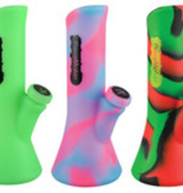 Piecemaker PieceMaker KaliGo Silicone Water Pipe 8.5" Assorted