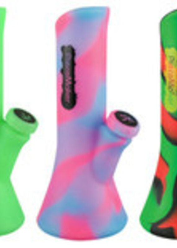 Piecemaker PieceMaker KaliGo Silicone Water Pipe 8.5" Assorted