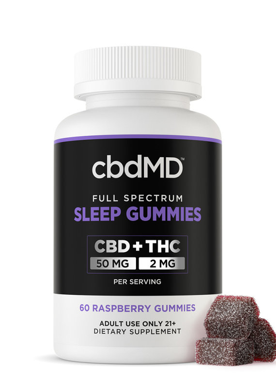 CBD MD CBD MD Gummie for Sleep 60ct 2mg THC
