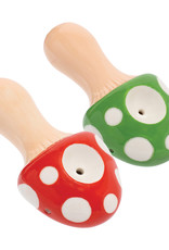 AFG Wacky Bowlz Mushroom Ceramic Pipe 3.5