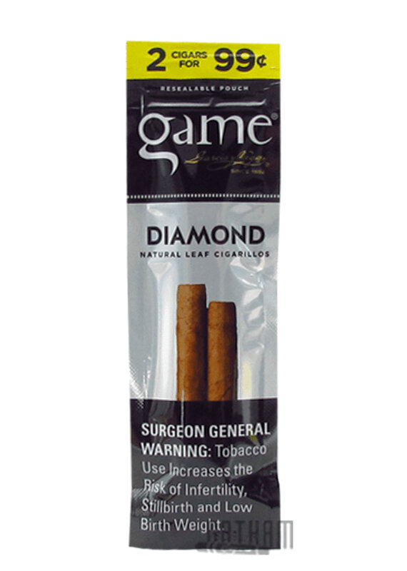 GV Game Game 2pk Cigarillo NEW