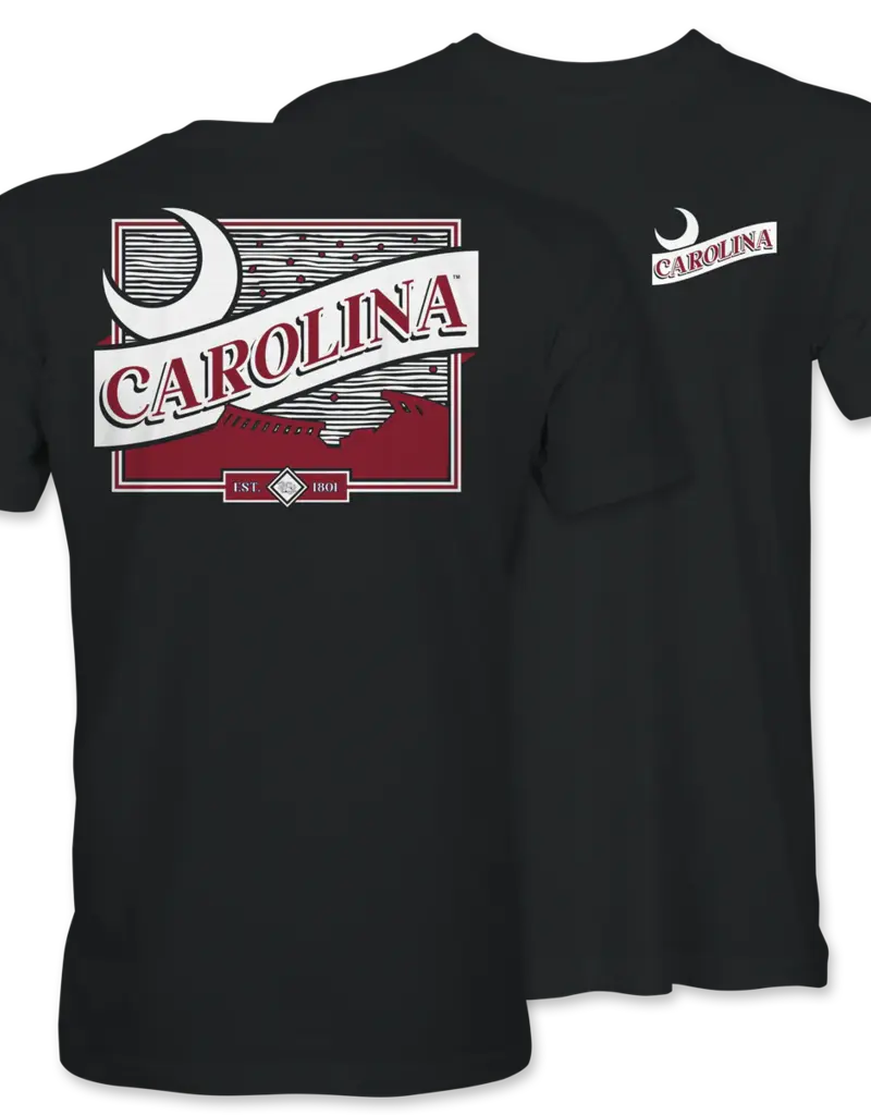 Gamecock GC Cresent Label