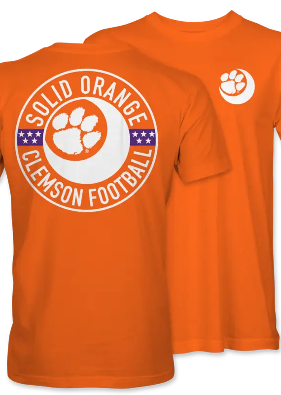 Clemson Clemson Solid Orange Moon