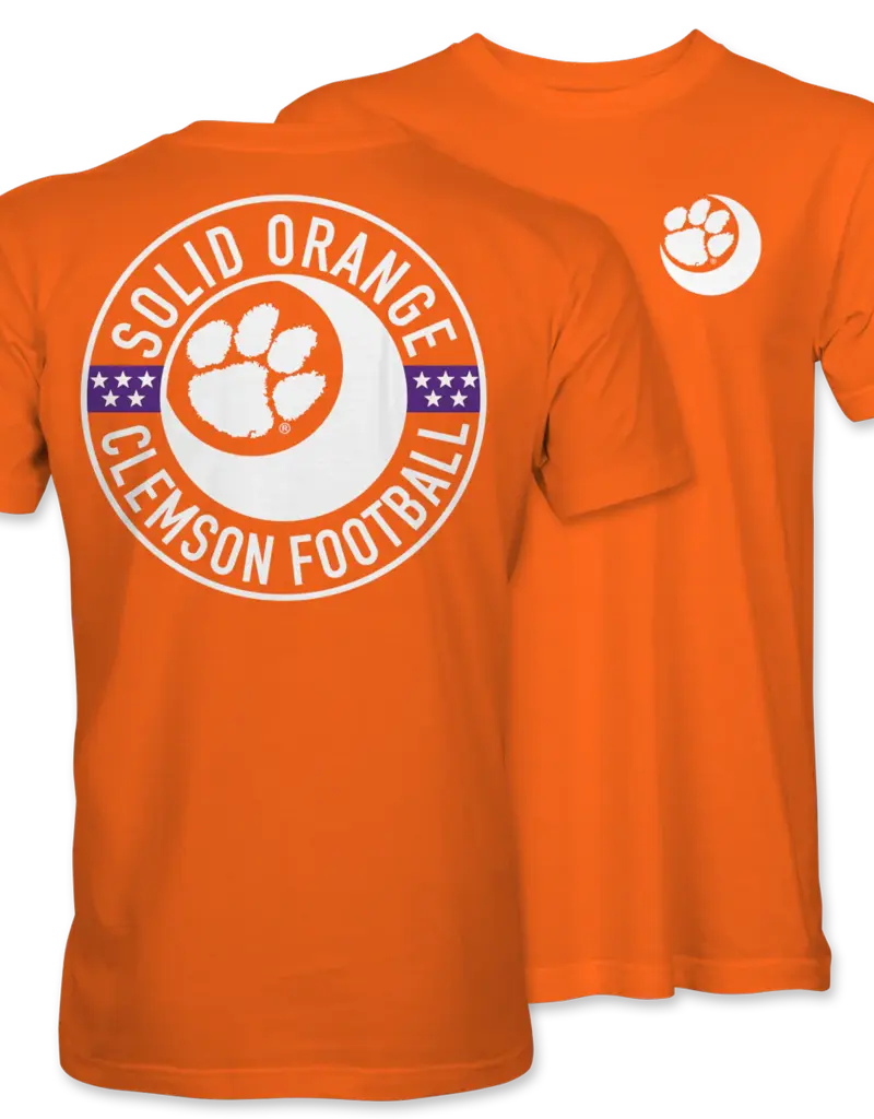 Clemson Clemson Solid Orange Moon
