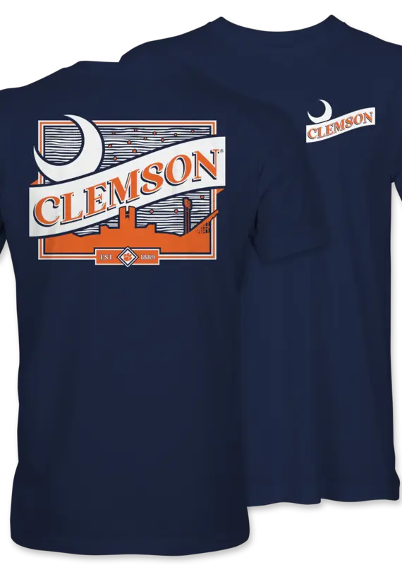 Clemson Clemson Cresent Label