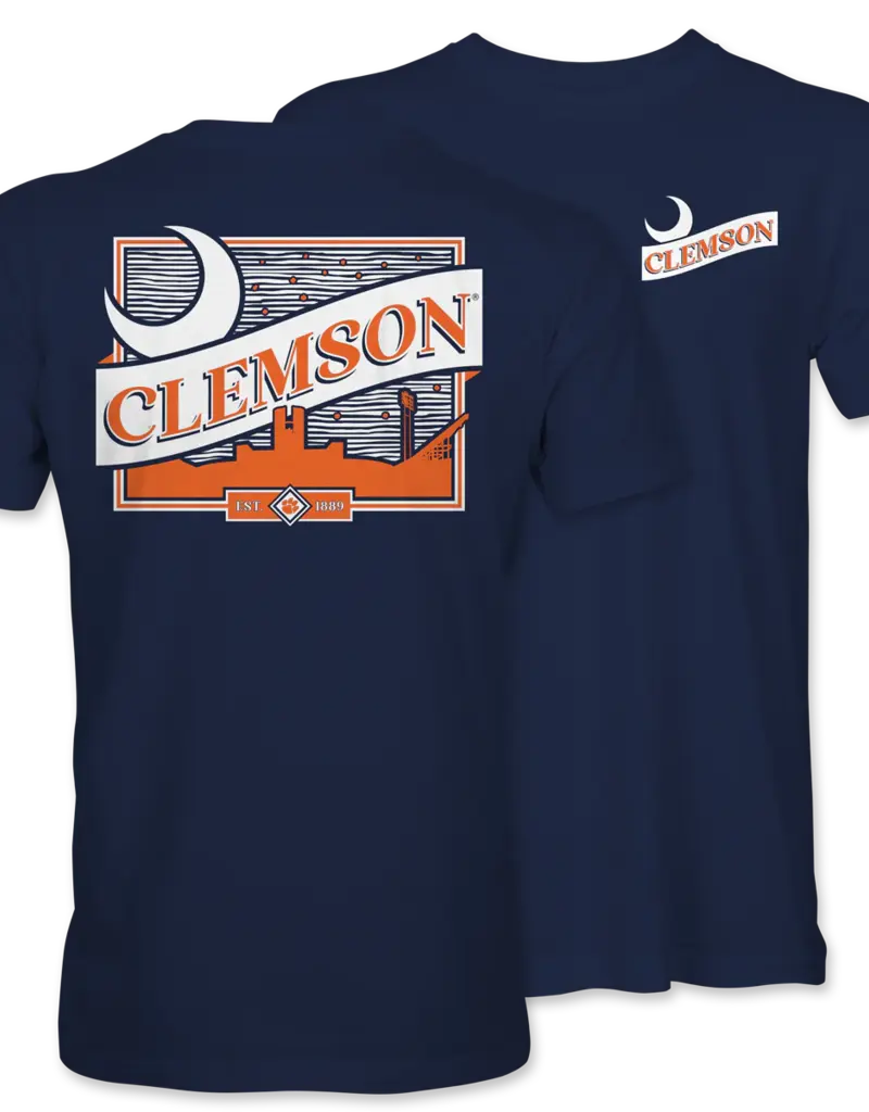 Clemson Clemson Cresent Label
