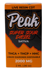 Peak Peak 2ml Liquid Diamonds Disposable