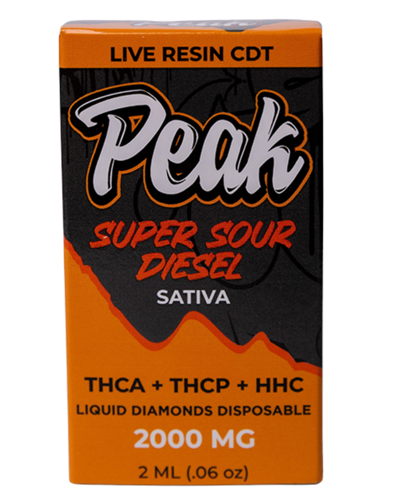 Peak Peak 2ml Liquid Diamonds Disposable