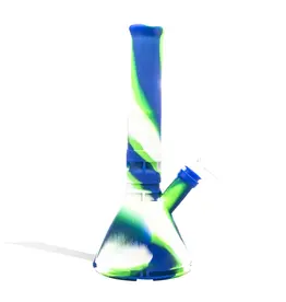 Got Vapes Silicone Beaker Waterpipe w/Stash Container Assort Colors