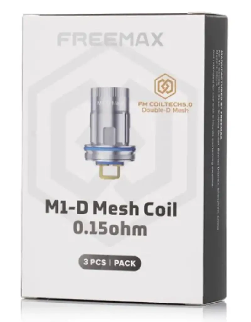 FreeMax FreeMax M1-D Replacement Coils 3Pk .15 single