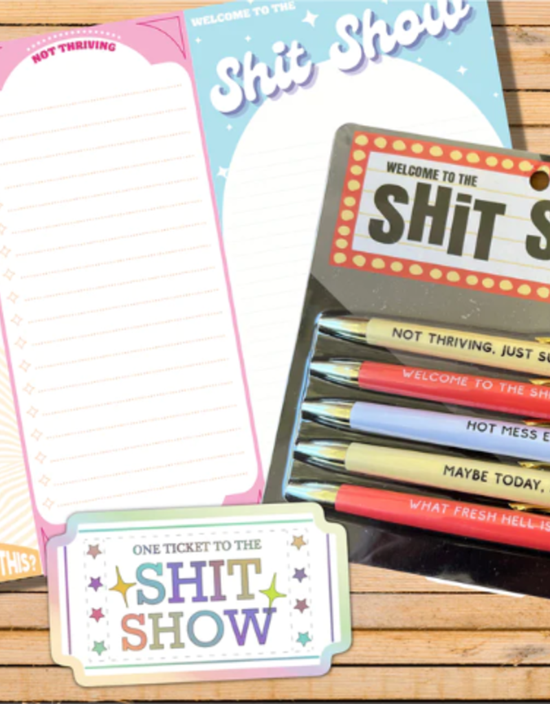 Fun Club Pen+Notepad+Sticker Gift Set - Planet Vapor