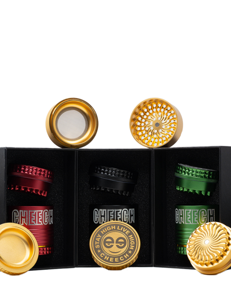 Cheech Cheech Logo 4pc Grinder
