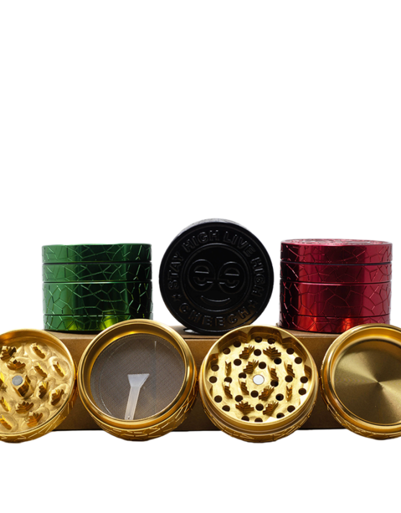 Cheech Cheech Retro Logo Grinder 4pc