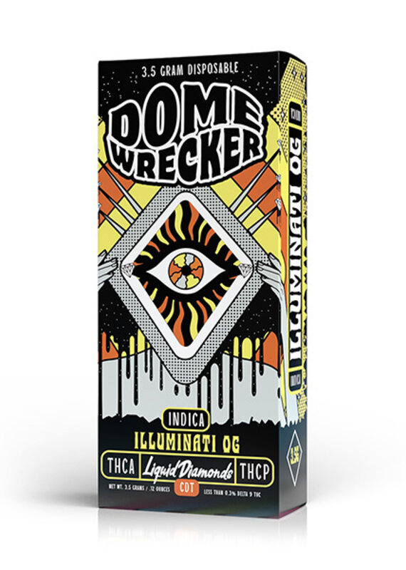 Domewrecker Domewrecker Disposable 3.5g Illuminati OG