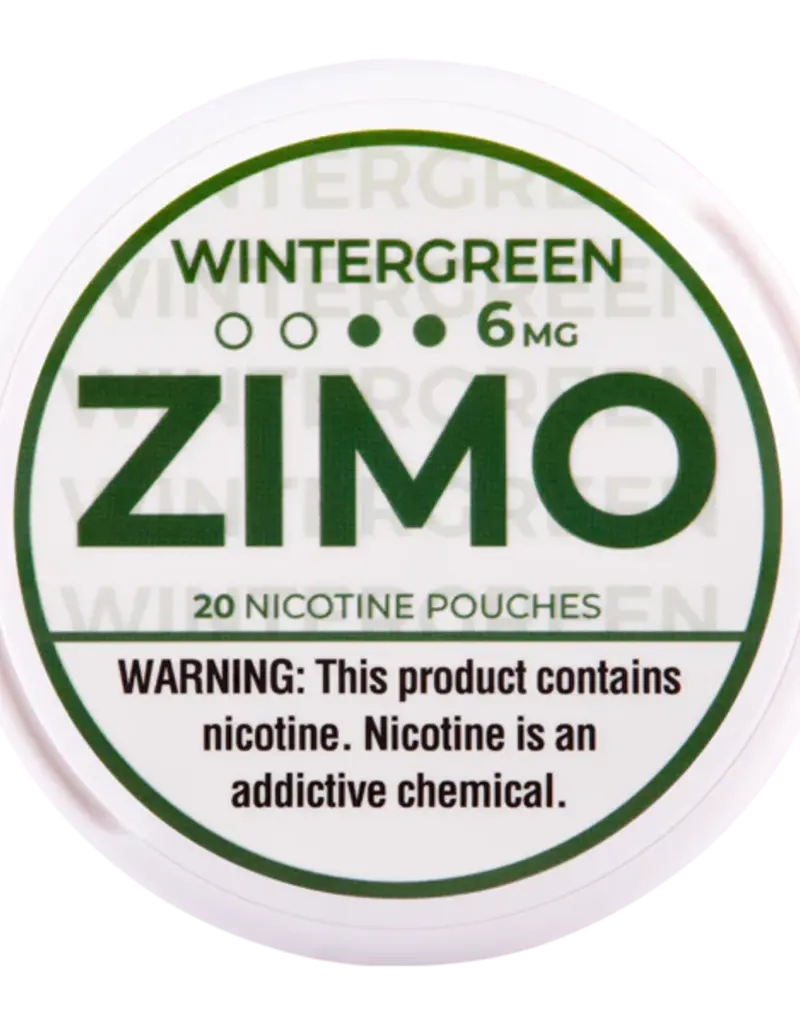 Zimo Zimo Tobacco Free Nicotine Pouches Wintergreen 6mg single