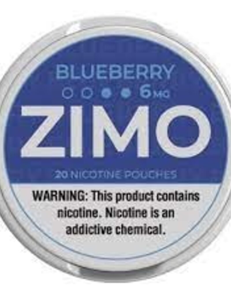 Zimo Zimo Tobacco Free Nicotine Pouches Log Blueberry 6mg single